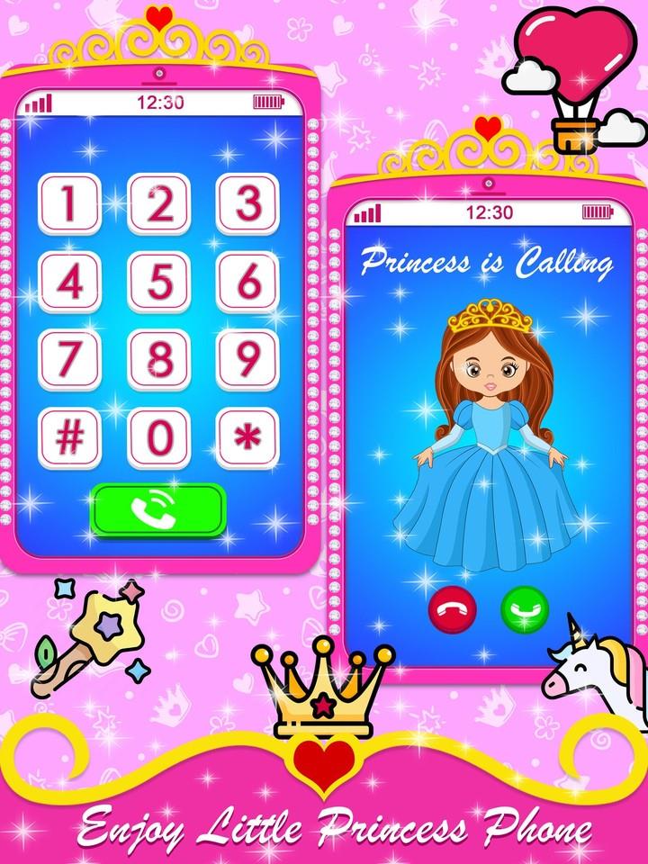 Princess Baby Phone Games Screenshot 0