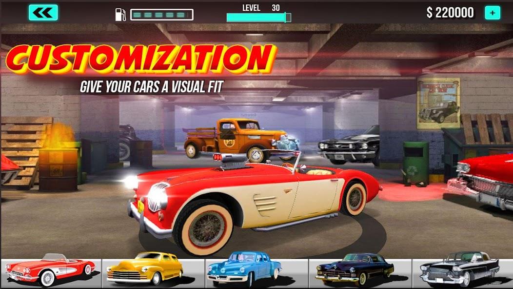 Classic Car Games Race America Mod Captura de pantalla 3