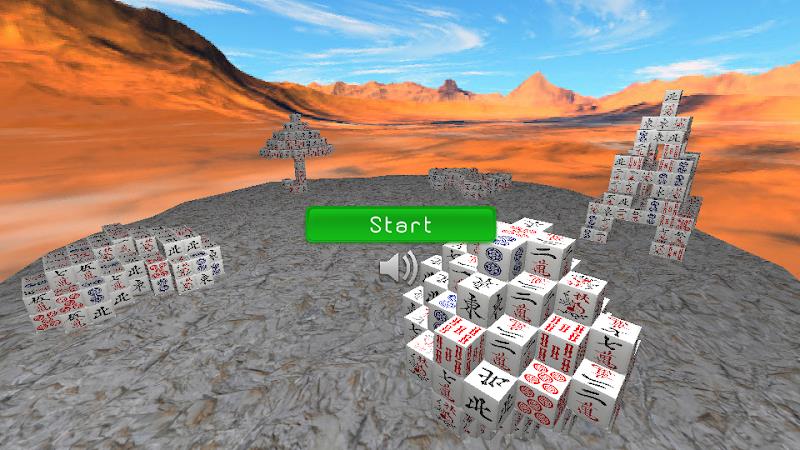 Mahjong Cubic 3D 螢幕截圖 0