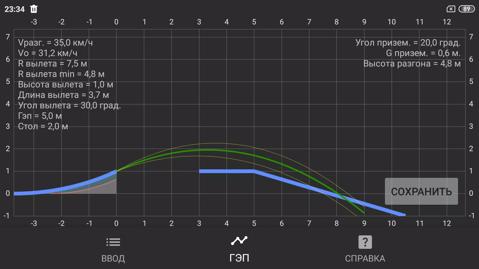 Gap Calculator Captura de pantalla 3