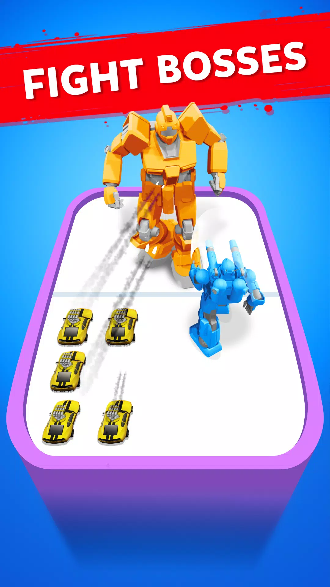 Robot Merge Master: Car Games Screenshot 2