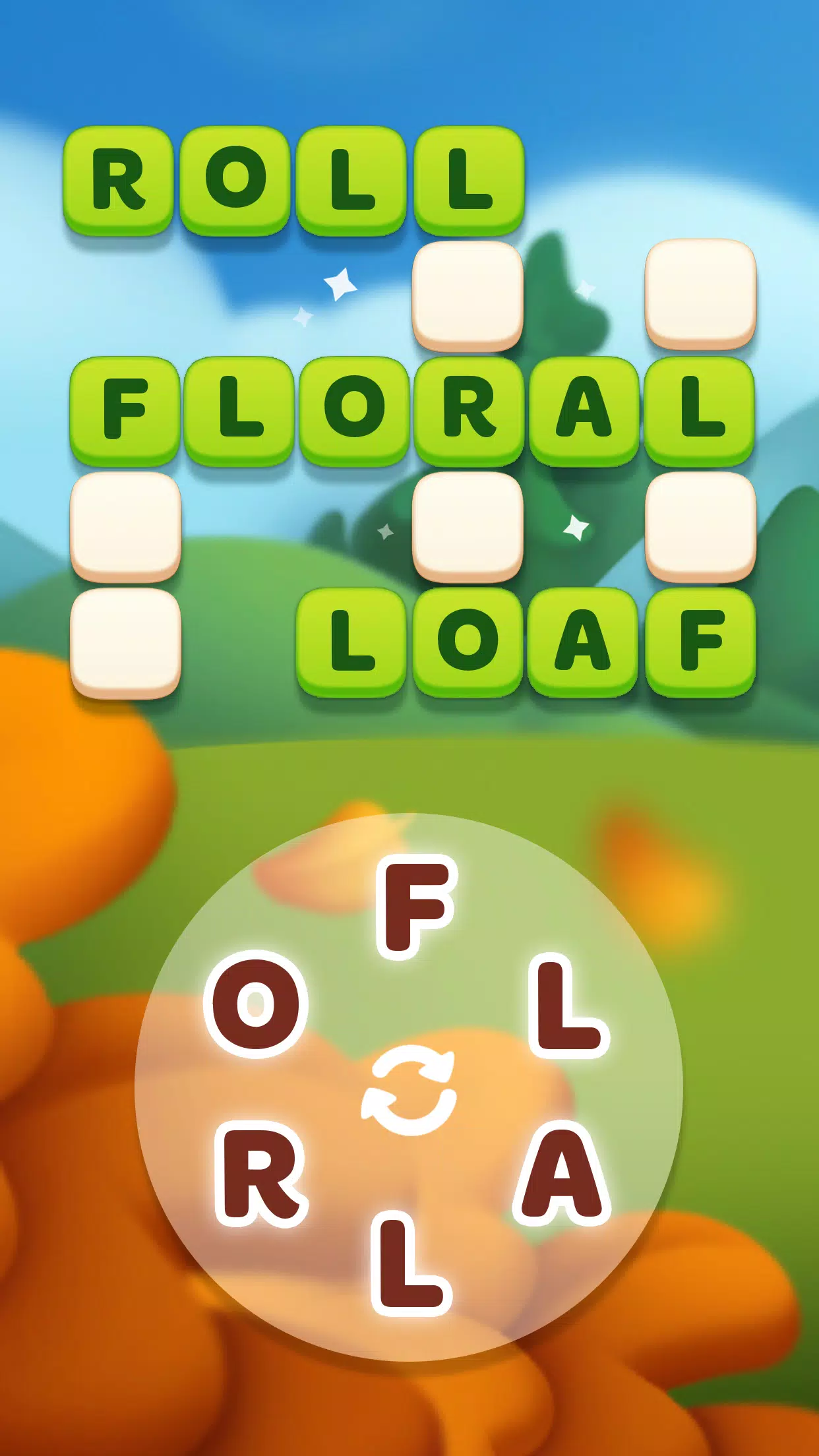 Word Spells: Palavras Cruzadas Captura de tela 0