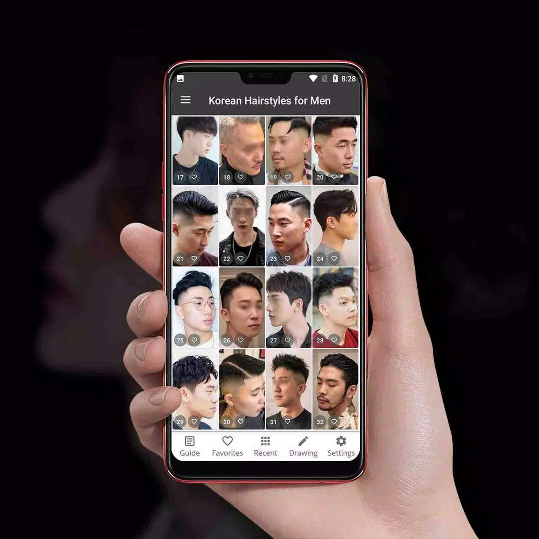 Korean Hairstyles for Men Ekran Görüntüsü 0