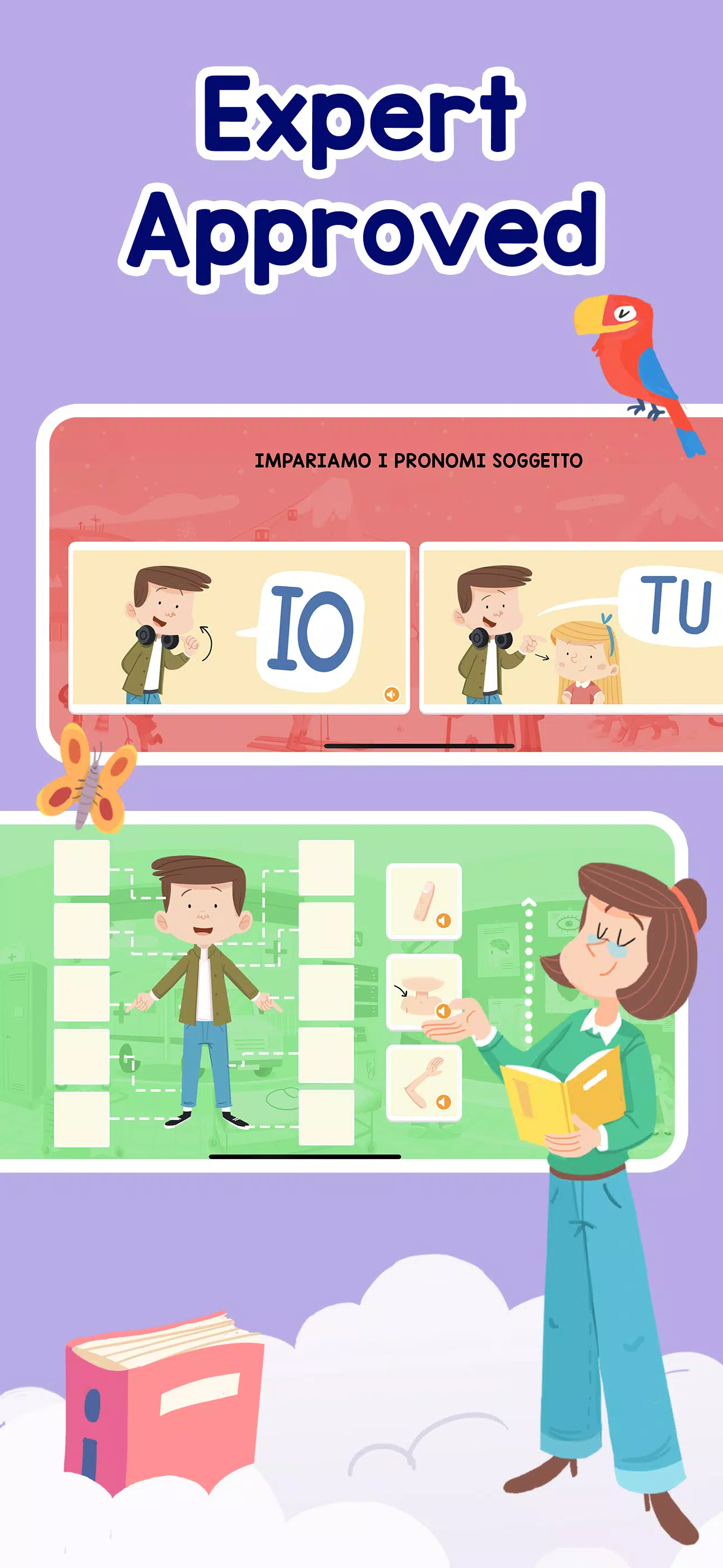 LANGUAKIDS: Italian for kids Captura de tela 3