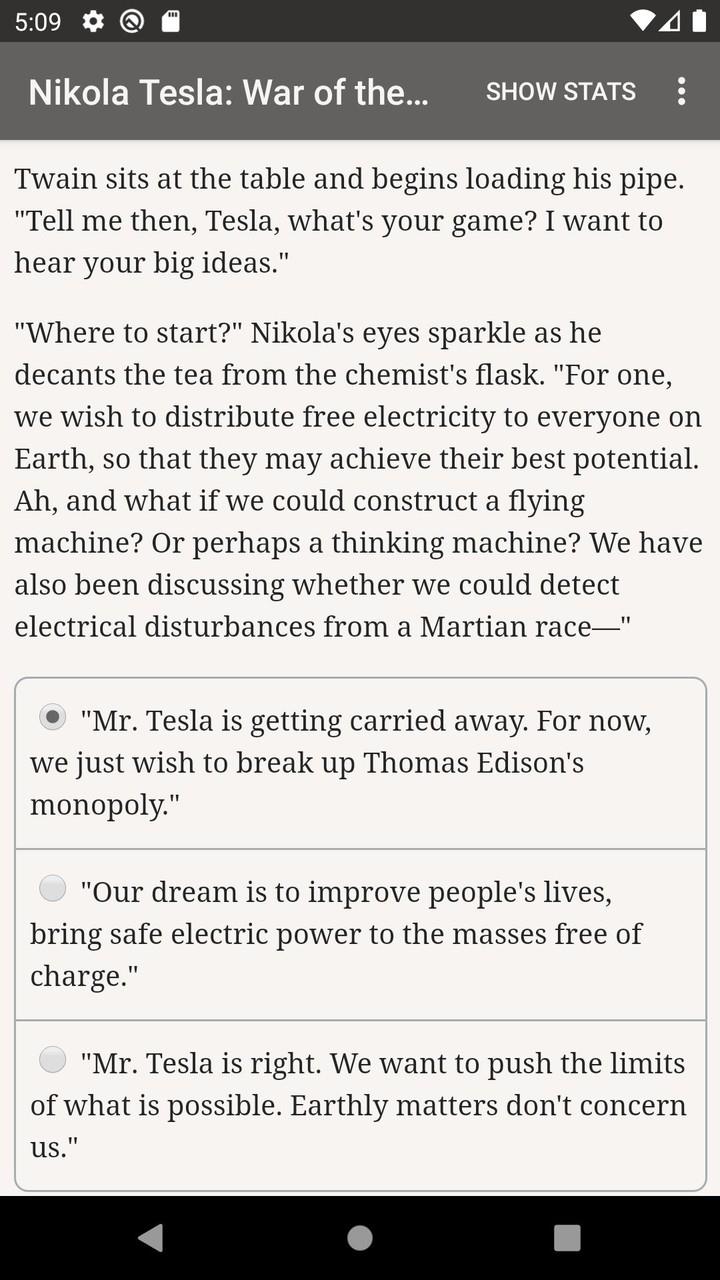 Tesla: War of the Currents 螢幕截圖 0