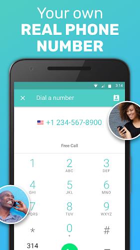 FreeTone Calls & Texting ภาพหน้าจอ 1