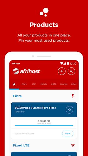 Afrihost 螢幕截圖 0