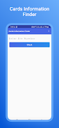 Cards Information Finder Ảnh chụp màn hình 0