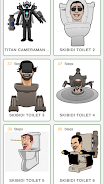 How to draw skibibi toilet 스크린샷 0