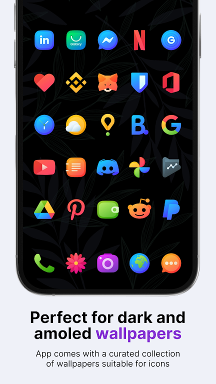 Vera Icon Pack Mod ဖန်သားပြင်ဓာတ်ပုံ 1