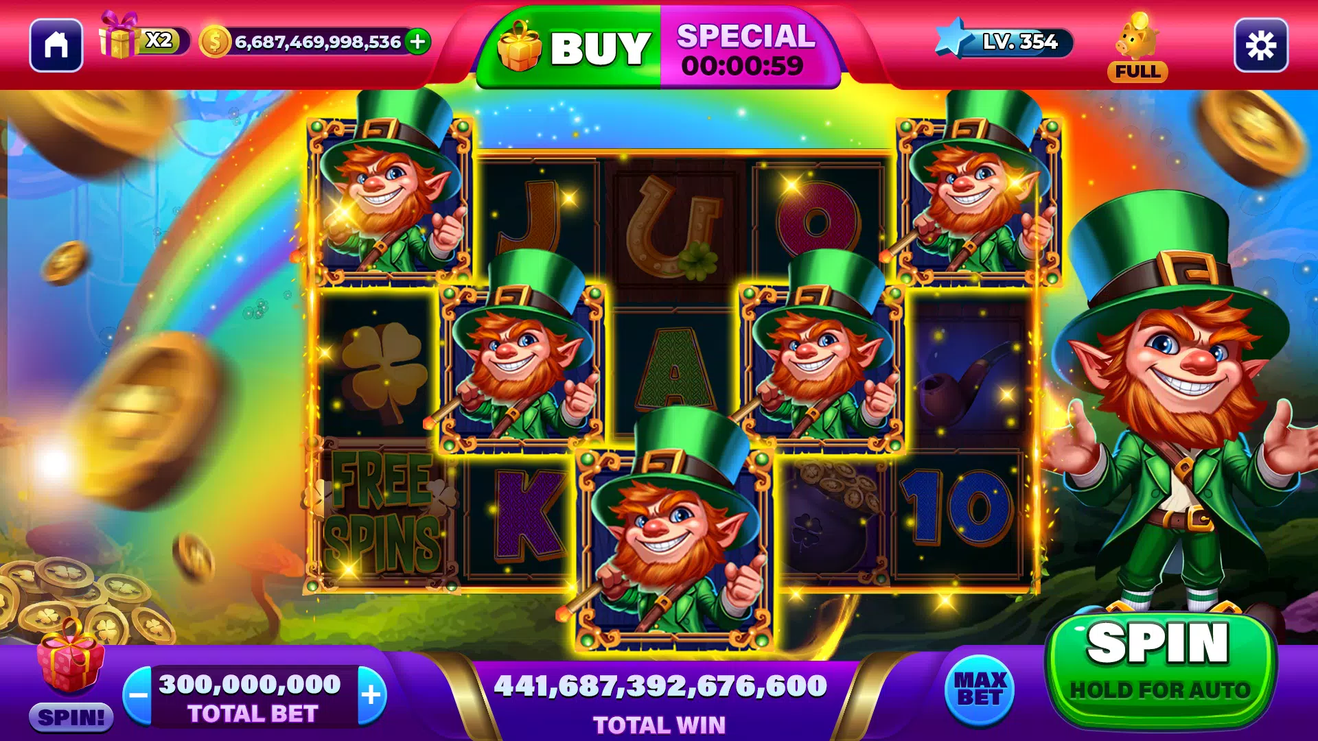 Clover Slots Epic Casino Games Screenshot 0