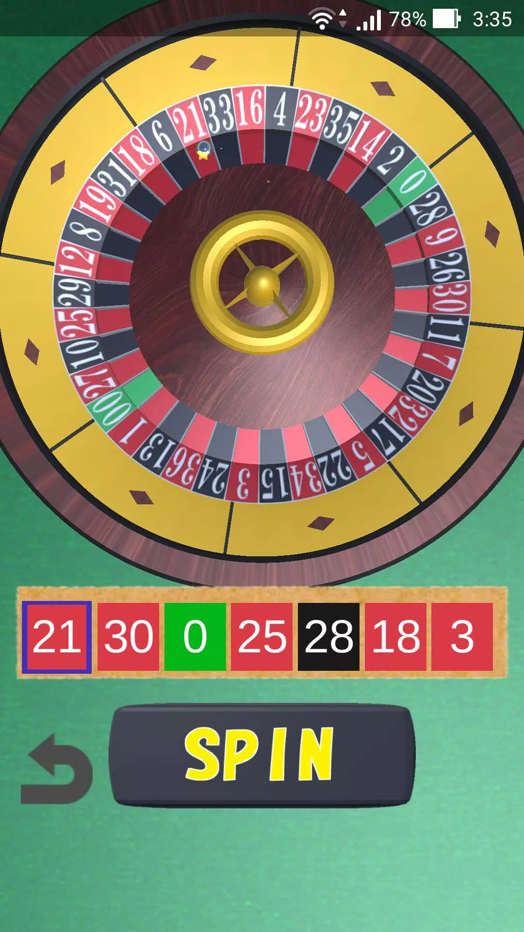 Roulette Wheel Tangkapan skrin 1