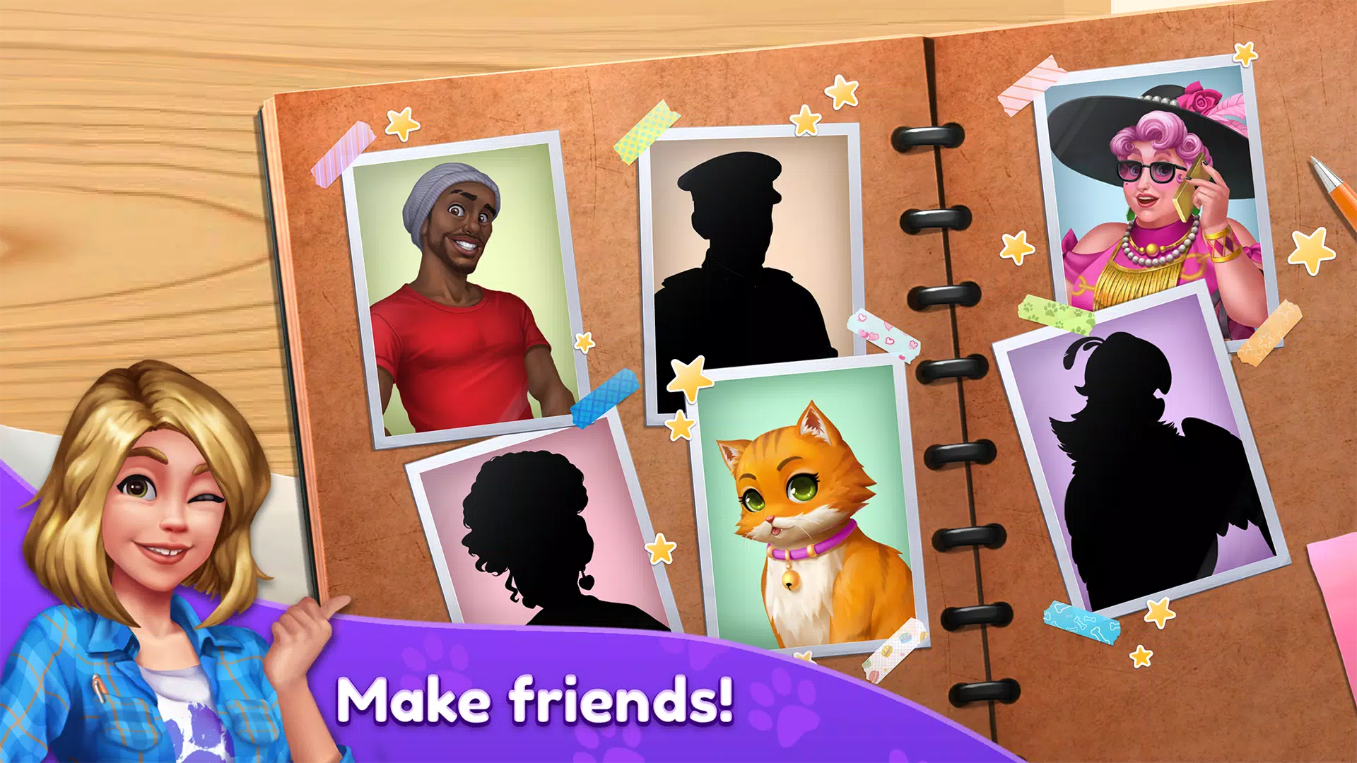 Piper’s Pet Cafe - Solitaire Ảnh chụp màn hình 3
