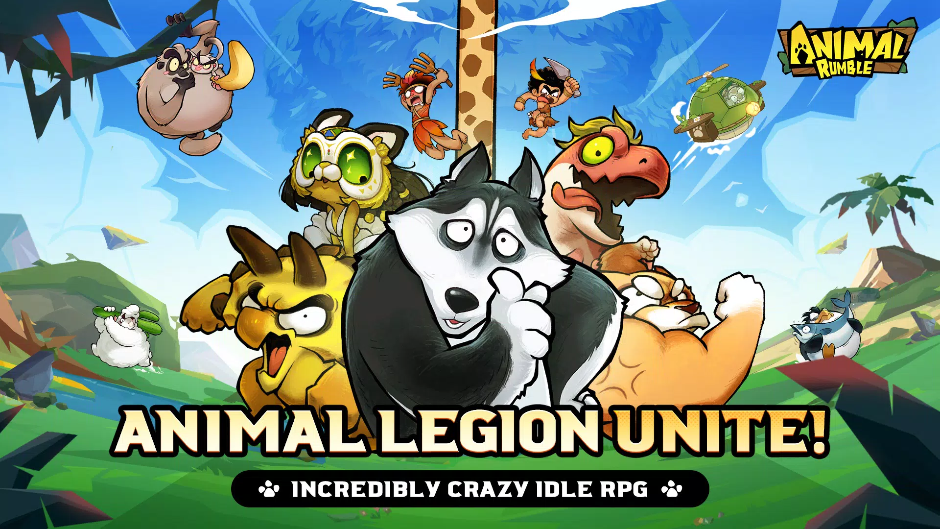 Animal Rumble ภาพหน้าจอ 0