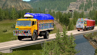 Indian Cargo Truck Simulator 螢幕截圖 1