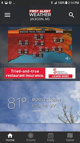 First Alert Weather 螢幕截圖 0