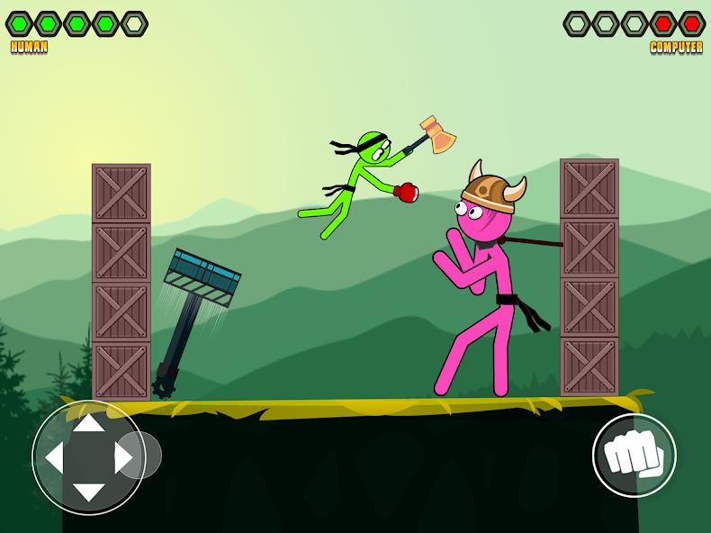 Stickman Boxing Death Punch Mod Tangkapan skrin 1