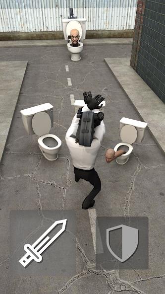 Toilet Fight Mod 螢幕截圖 0
