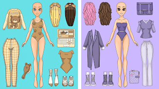 Chibi Dolls LOL: Dress up Game Ekran Görüntüsü 2