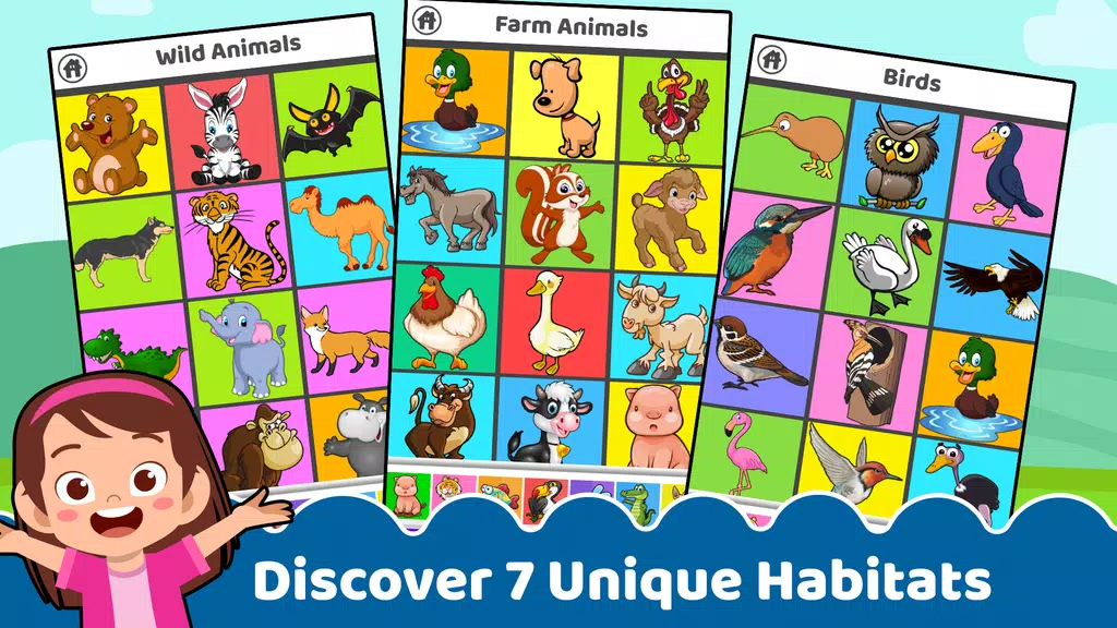 Animals for kids: Color & Draw Screenshot 3