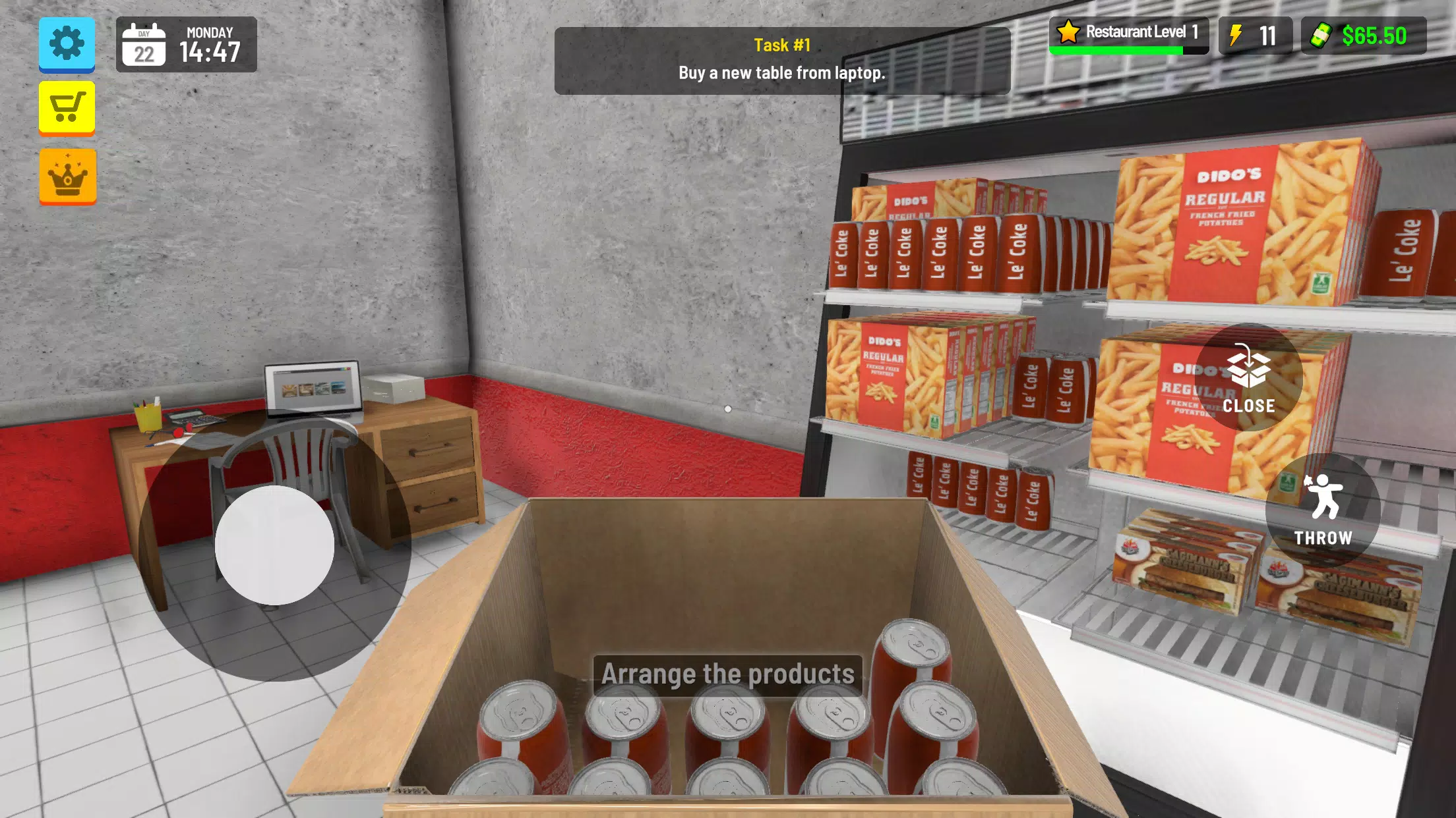 Burger Station Simulator 3D! Скриншот 1