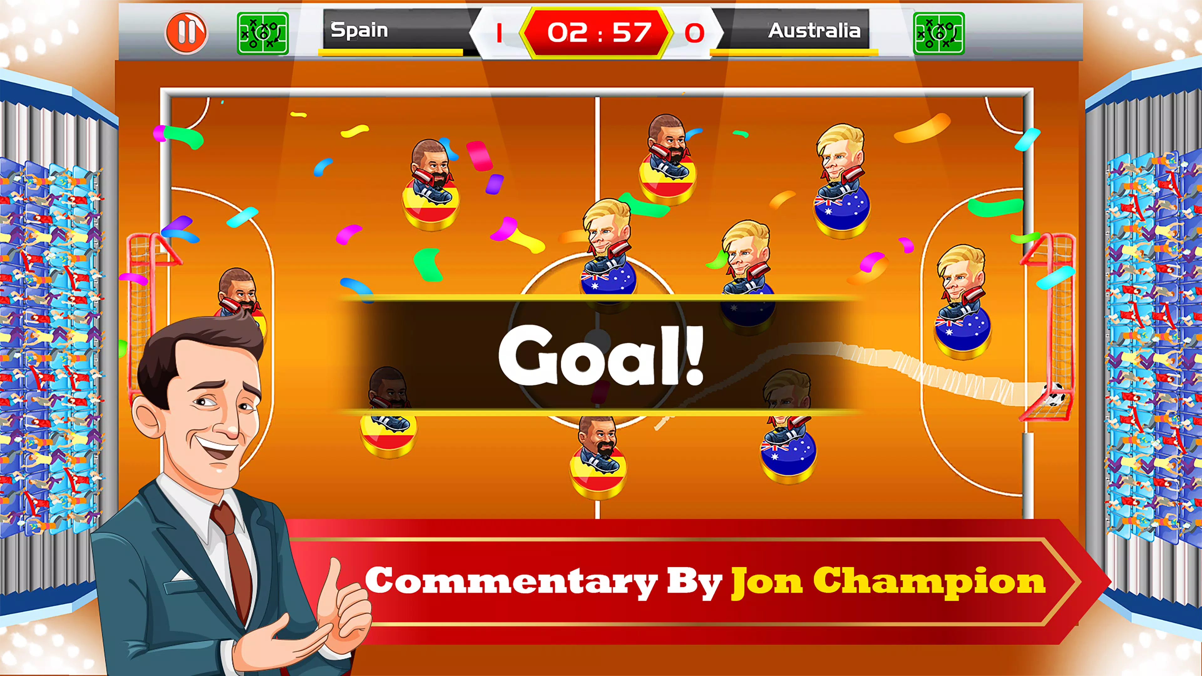 Finger Soccer: 2D Superstar 螢幕截圖 3