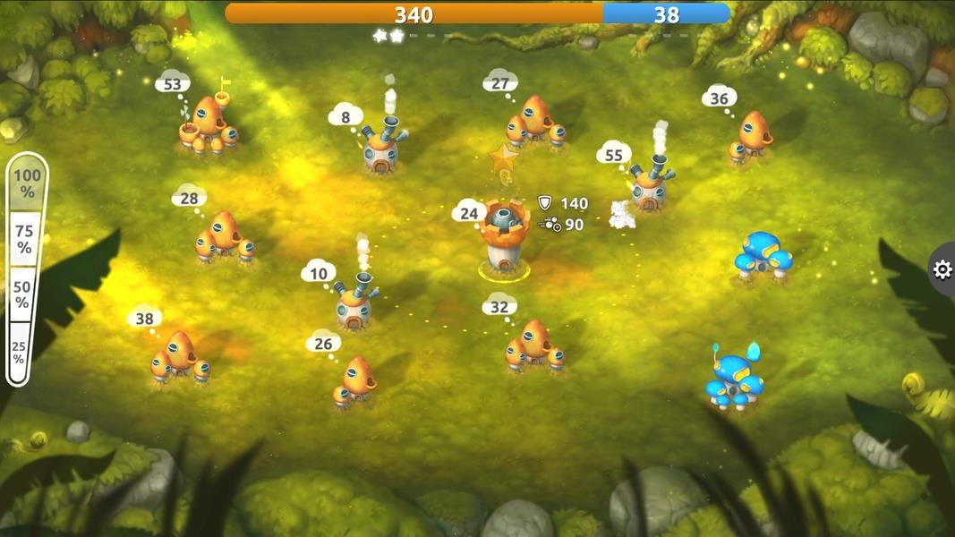 Mushroom Wars 2: RTS Strategy 螢幕截圖 3