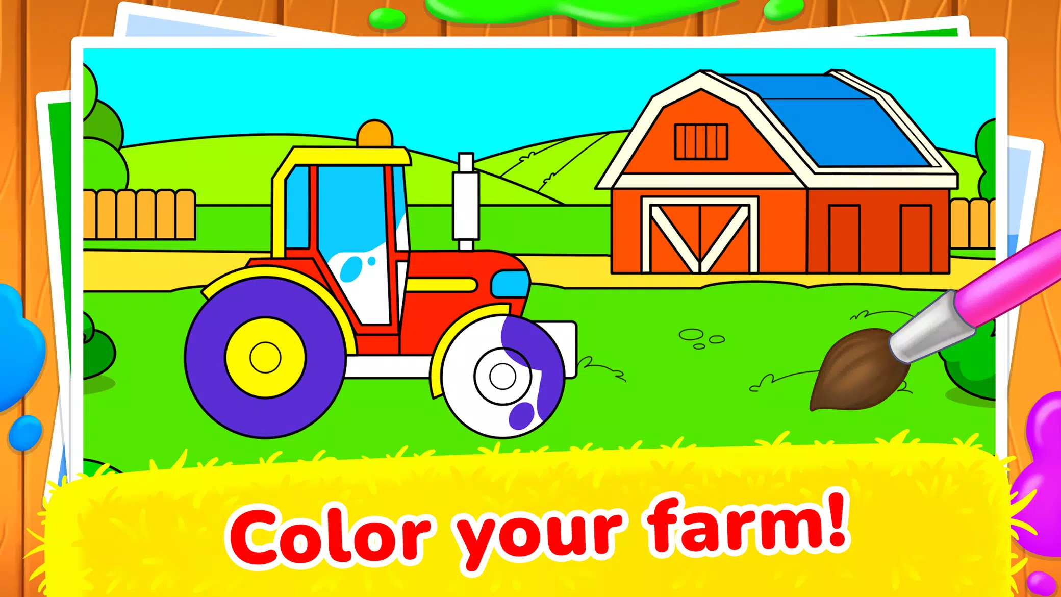 Animal game! Kids little farm! スクリーンショット 3