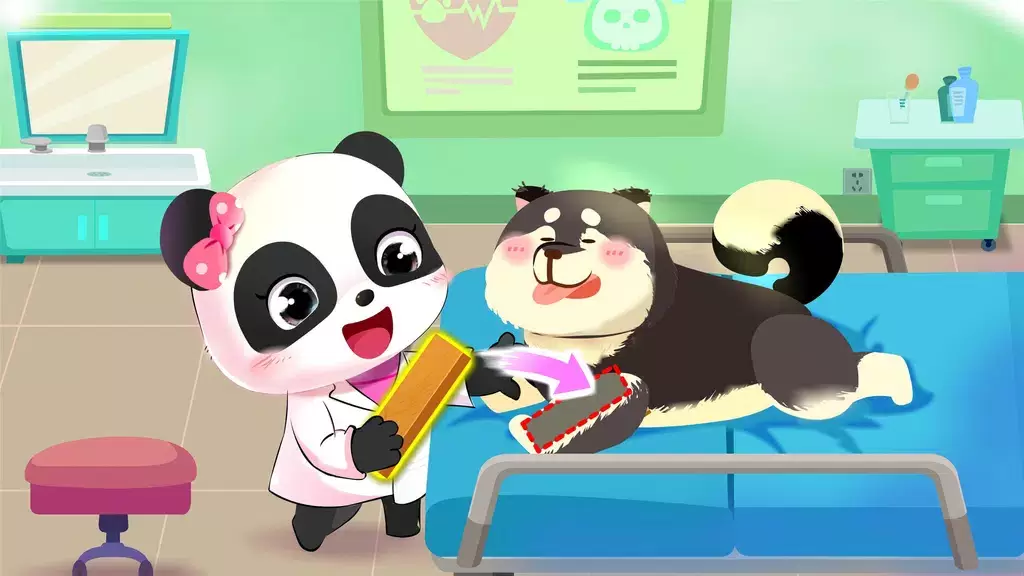 Baby Panda’s Pet Care Center Zrzut ekranu 2