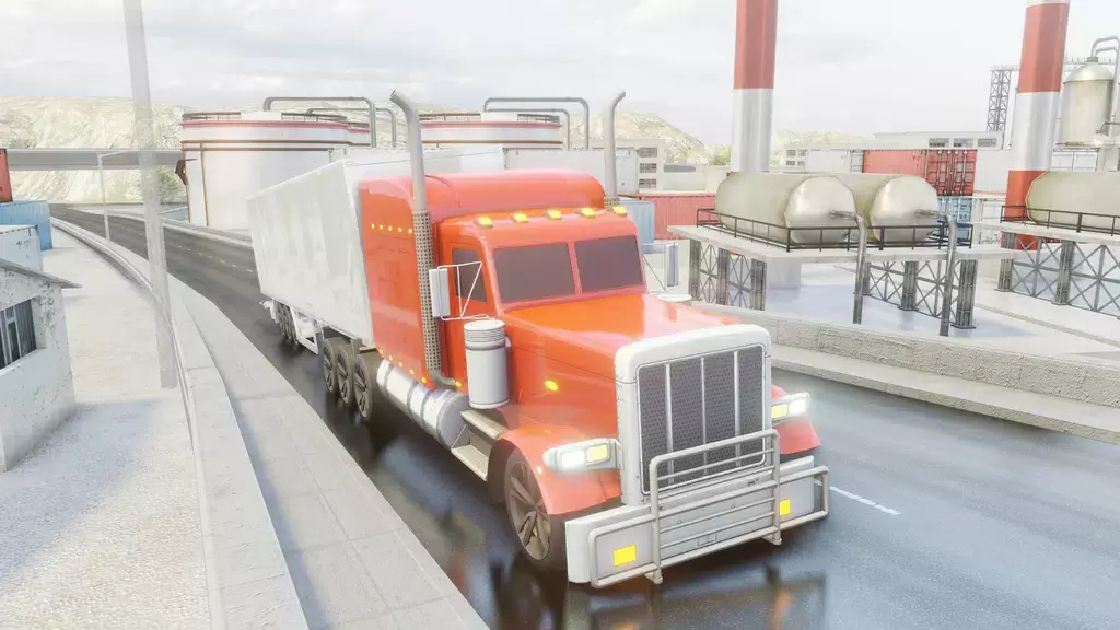 Usa Truck Simulator Car Games应用截图第2张