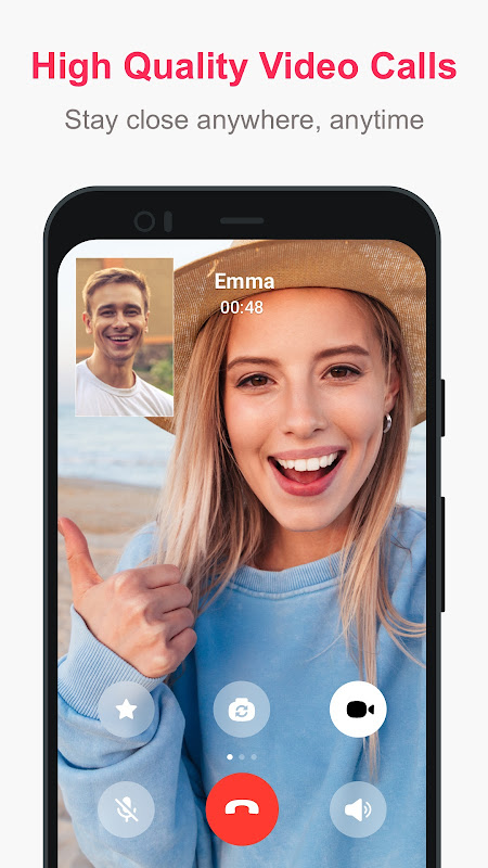 JusTalk - Video Chat & Calls Zrzut ekranu 0