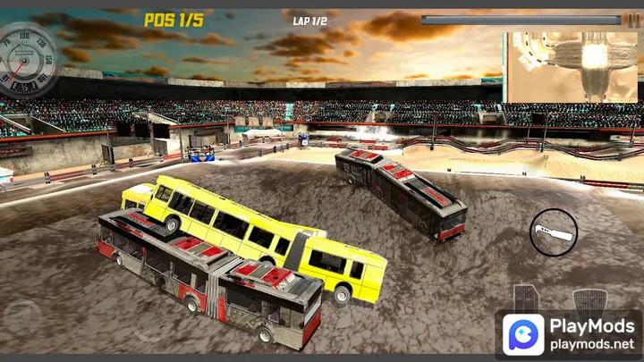 Long Bus Derby Battle Forever ဖန်သားပြင်ဓာတ်ပုံ 2