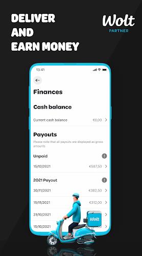Wolt Courier Partner Schermafbeelding 0