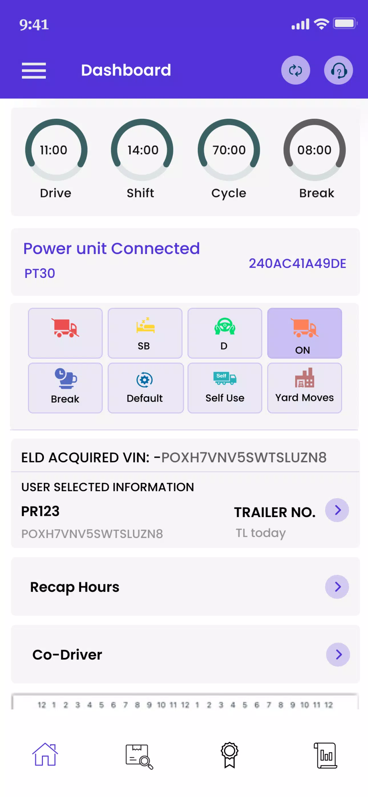 ELD Mandate HOS应用截图第2张