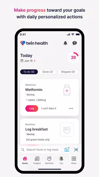 Twin Health 螢幕截圖 2