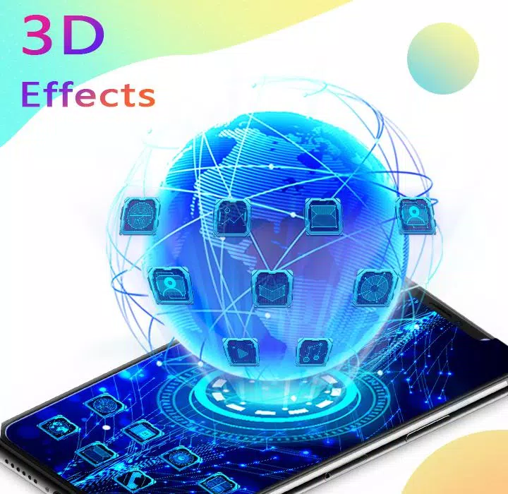 U Launcher 3D ဖန်သားပြင်ဓာတ်ပုံ 0