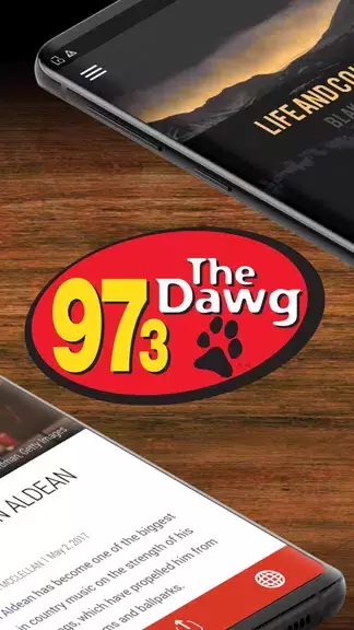 97.3 The Dawg (KMDL) Capture d'écran 1