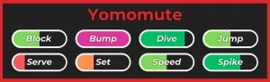 Стиль Yomomute из опыта Haikyuu Legends Roblox