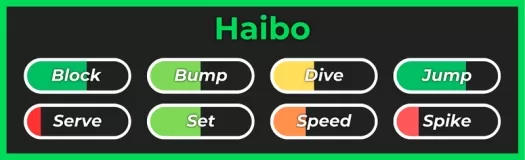 Стиль Haibo из опыта Haikyuu Legends Roblox