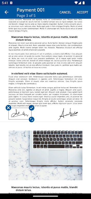 Sign PDF Documents SIGNply Captura de pantalla 3