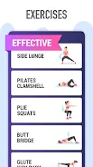 Buttocks Workout - Hips, Butt Captura de pantalla 3