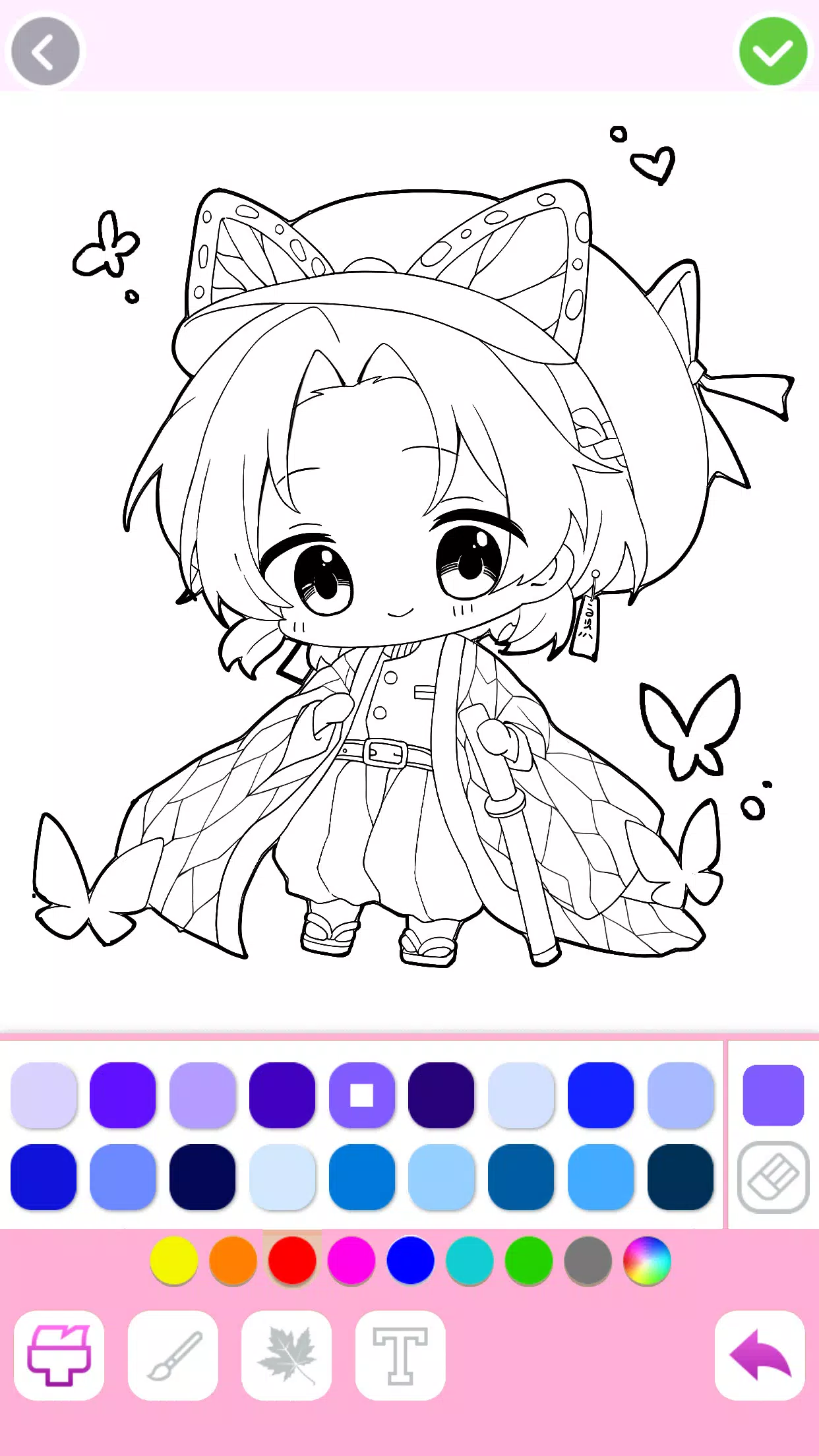 Cute Drawing : Anime Color Fan 스크린샷 0