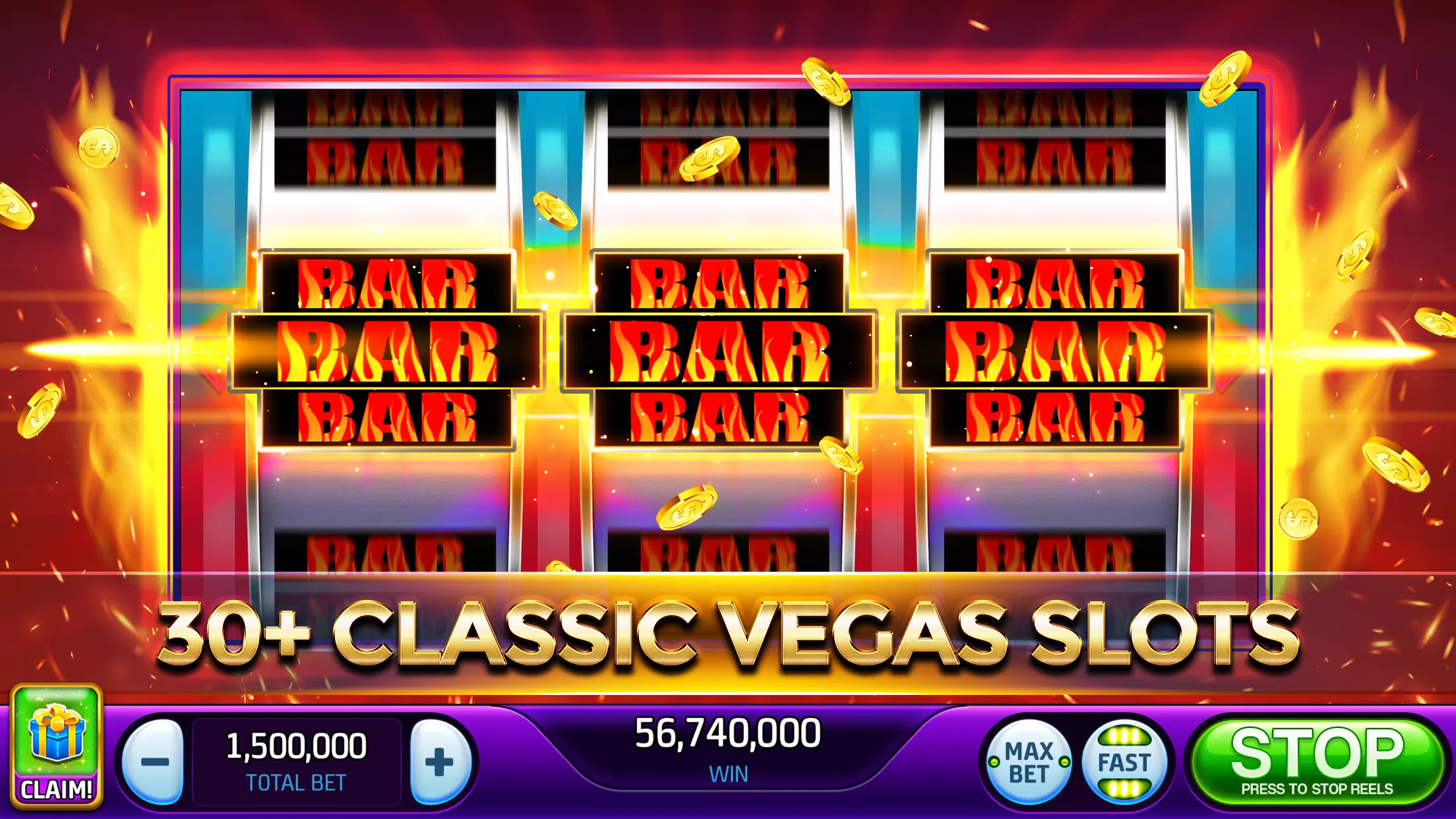 Vegas Classic Slots—777 Casino 螢幕截圖 0