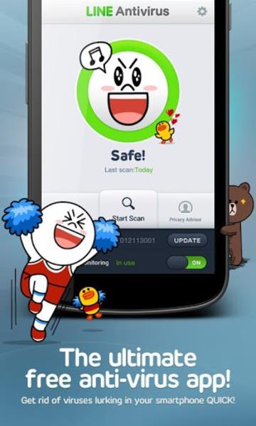 LINE Antivirus Zrzut ekranu 0