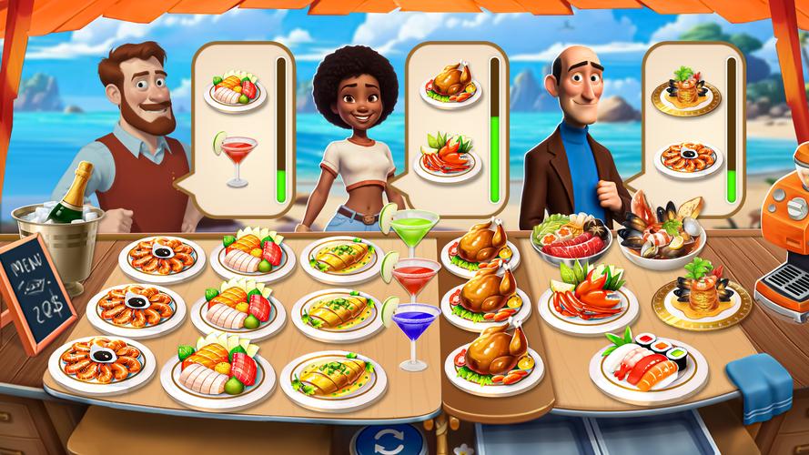 Cooking Day Master Chef Games Ảnh chụp màn hình 3