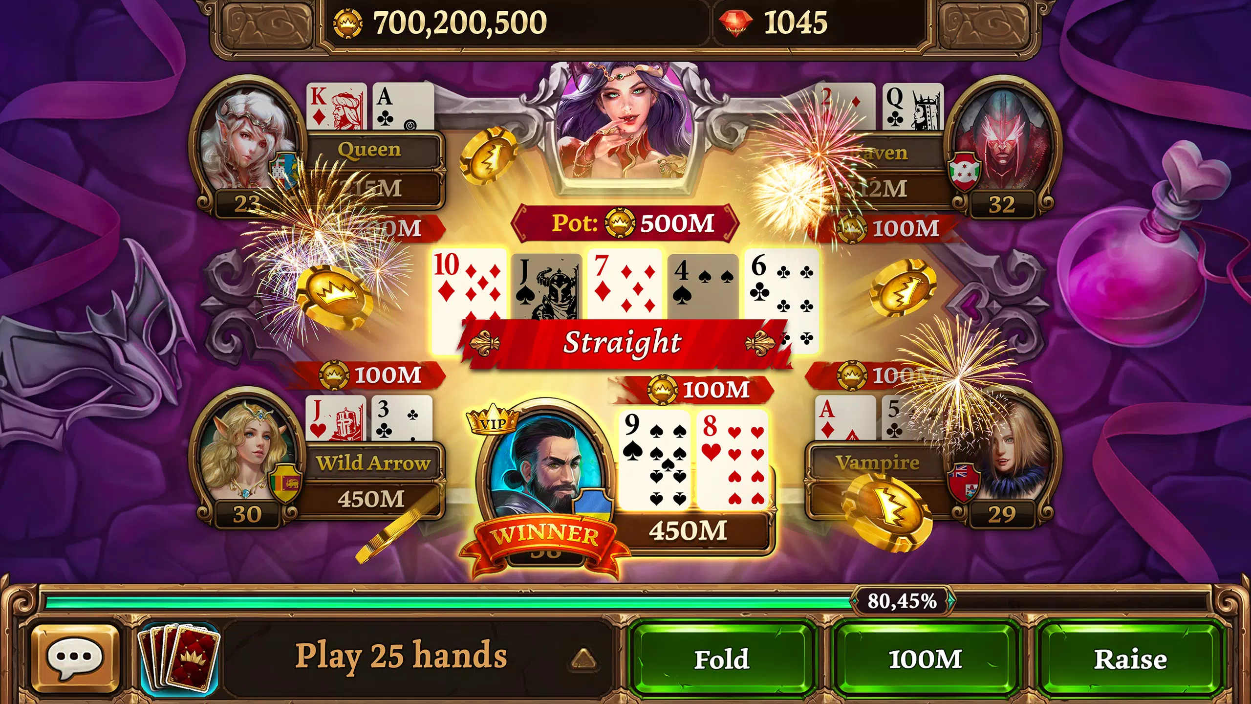 Texas Holdem Poker & Blackjack Tangkapan skrin 3