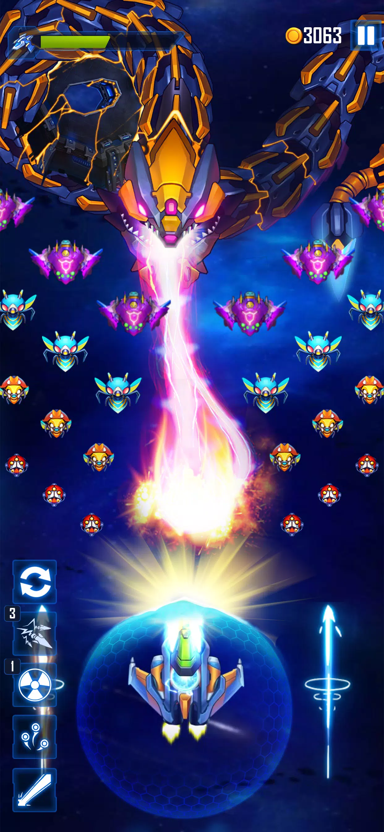 WindWings: Space Shooter Tangkapan skrin 0