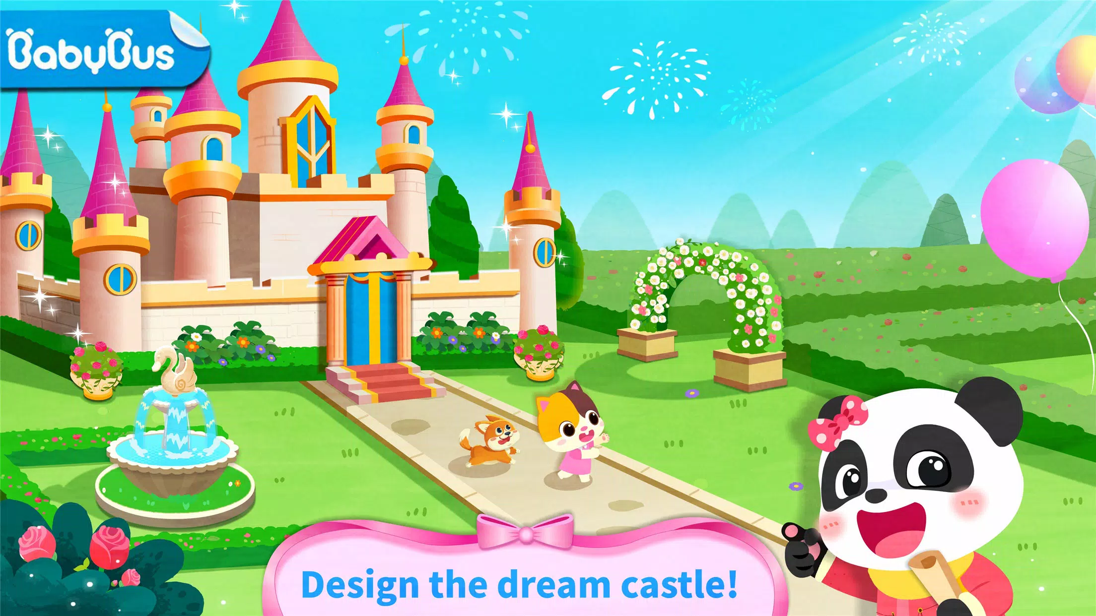 Little Panda’s Dream Castle Schermafbeelding 0