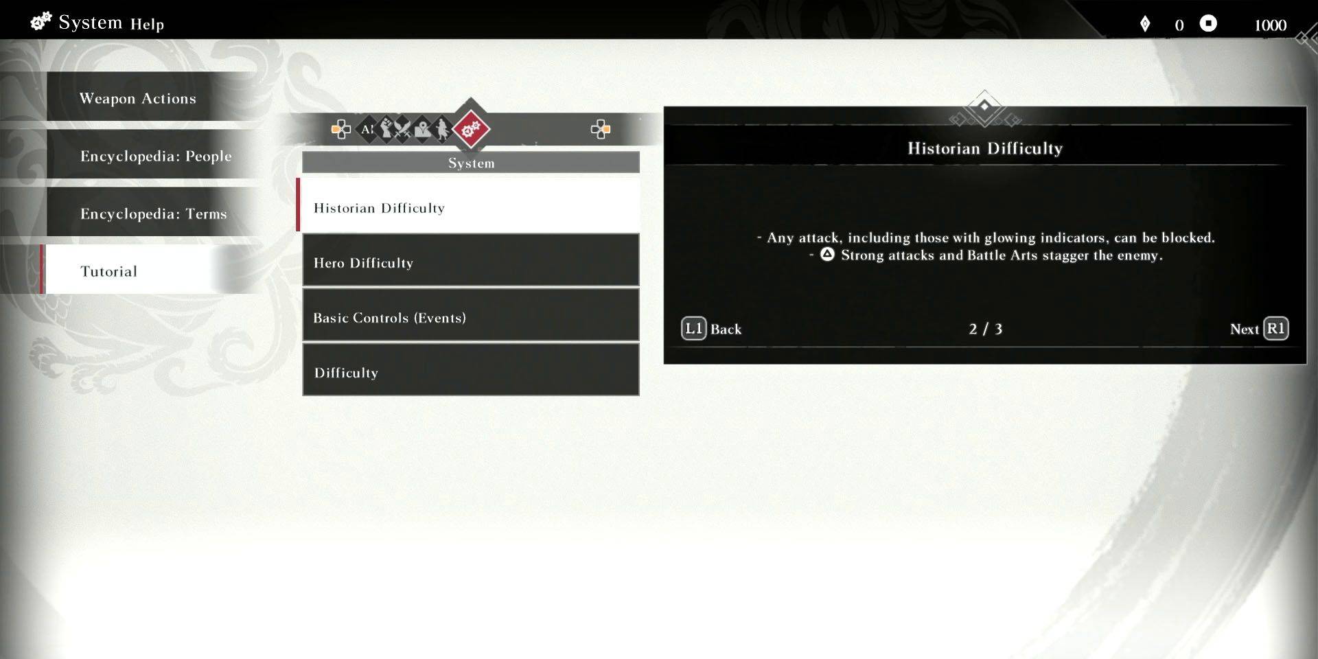 Difficulty Comparison Screenshot