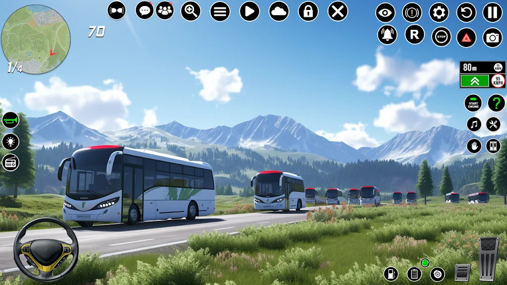 Indian Bus Driver: Bus Game 螢幕截圖 1